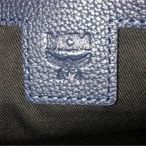 MCM | Bags | Mcm Nwt Navy Leather Floral Print Backpack  display picture 3